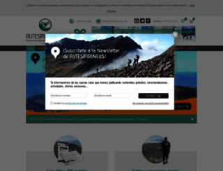 rutaspirineos.org screenshot