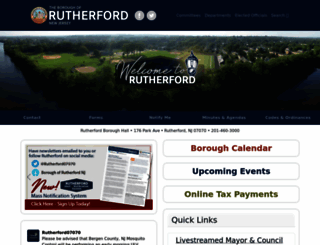 rutherford-nj.com screenshot