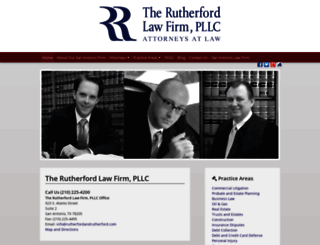 rutherfordandrutherford.com screenshot