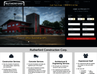 rutherfordconstructioncorp.com screenshot