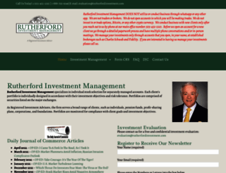 rutherfordinvestment.com screenshot