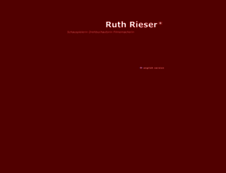 ruthrieser.net screenshot