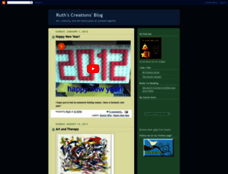 ruthscreations.blogspot.com screenshot