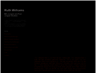 ruthwilliams.org.uk screenshot