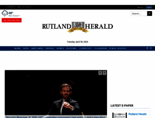 rutlandherald.com screenshot