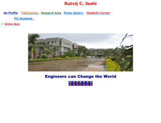 rutvijjoshi.co.in screenshot