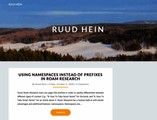 ruudhein.com screenshot