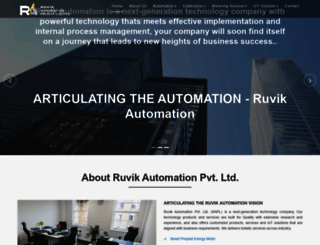 ruvikautomation.com screenshot