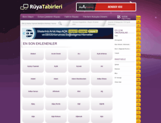 ruyatabiri.com.tr screenshot