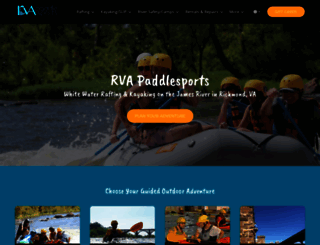 rvapaddlesports.com screenshot