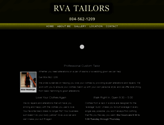 rvatailors.com screenshot