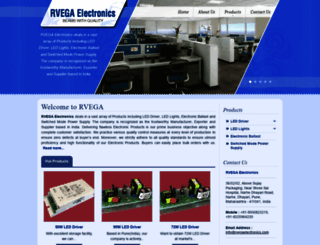 rvegaelectronics.com screenshot