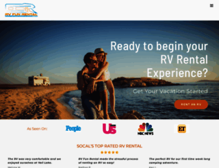 rvfunrental.com screenshot