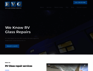 rvglassrepairservices.com screenshot