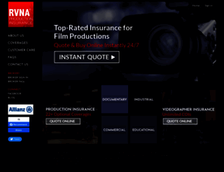 rvnaproductioninsurance.com screenshot