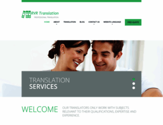 rvrtranslation.co.uk screenshot