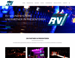 rvsoundsystems.nl screenshot