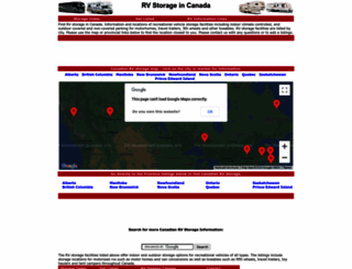rvstoragecanada.ca screenshot