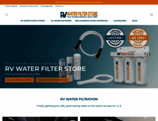 rvwaterfilterstore.com screenshot
