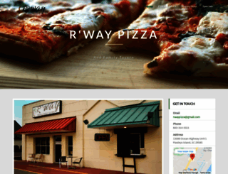 rwaypizza.com screenshot