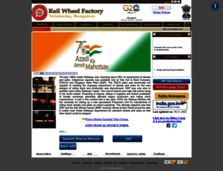 rwf.indianrailways.gov.in screenshot