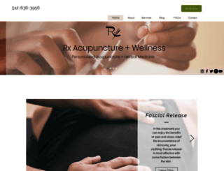 rxacupuncture.com screenshot