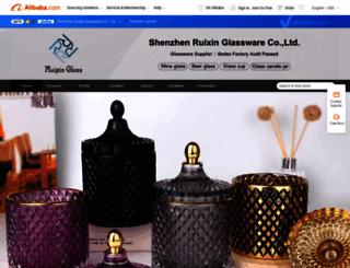 rxglassware.en.alibaba.com screenshot