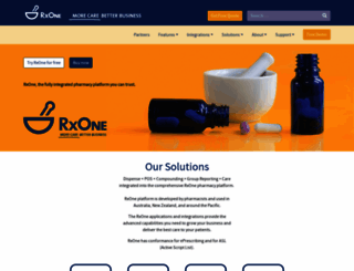 rxone.com.au screenshot