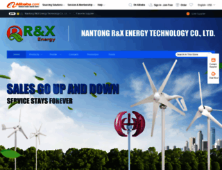 rxtech-energy.en.alibaba.com screenshot