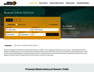 ryanair.biletylotnicze.pl screenshot