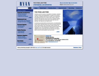 ryanattorneys.com screenshot