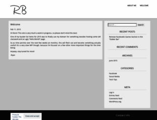 ryandbruce.com screenshot