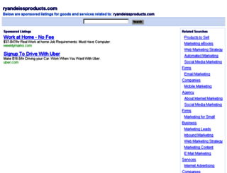 ryandeissproducts.com screenshot