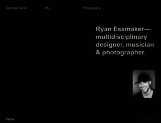ryanessmaker.com screenshot