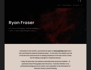 ryanfraser.com screenshot