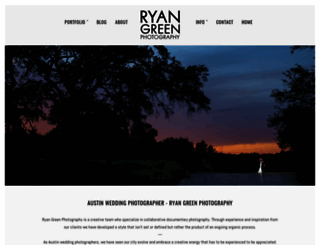 ryangreenphotography.com screenshot