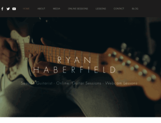 ryanhaberfield.com screenshot