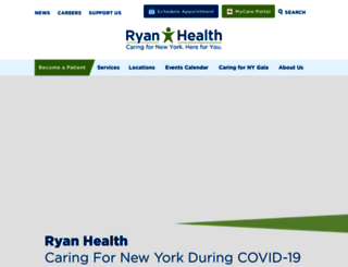 ryanhealth.org screenshot