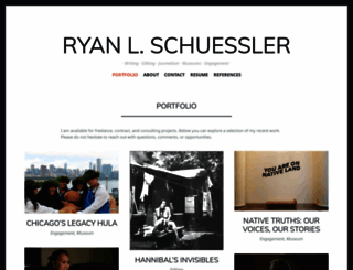 ryanschuessler.com screenshot