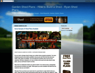 ryanshedplans.blogspot.com.ar screenshot