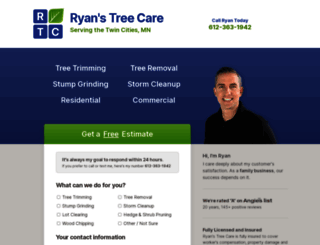 ryanstreecare.com screenshot