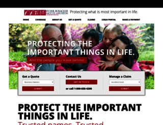 ryderinsurance.com screenshot