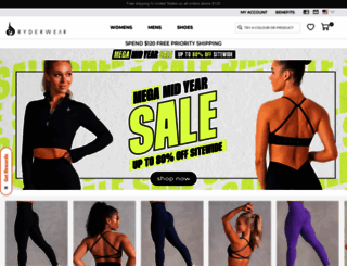 ryderwear.com screenshot