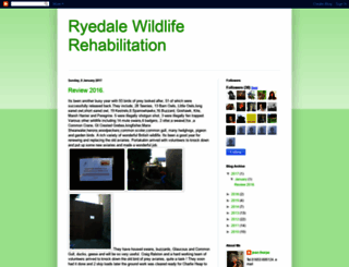 ryedalewildliferehabilitation.blogspot.com screenshot