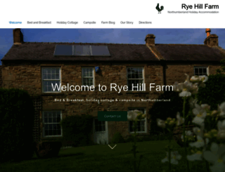 ryehillfarm.co.uk screenshot