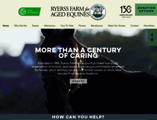 ryerssfarm.org screenshot