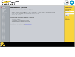 rymdweb.se screenshot
