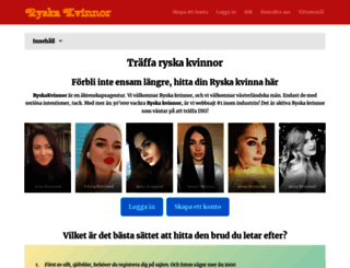 ryskakvinnor.org screenshot