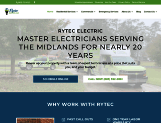 rytecelectric.com screenshot
