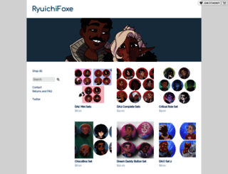 ryuichifoxe.storenvy.com screenshot
